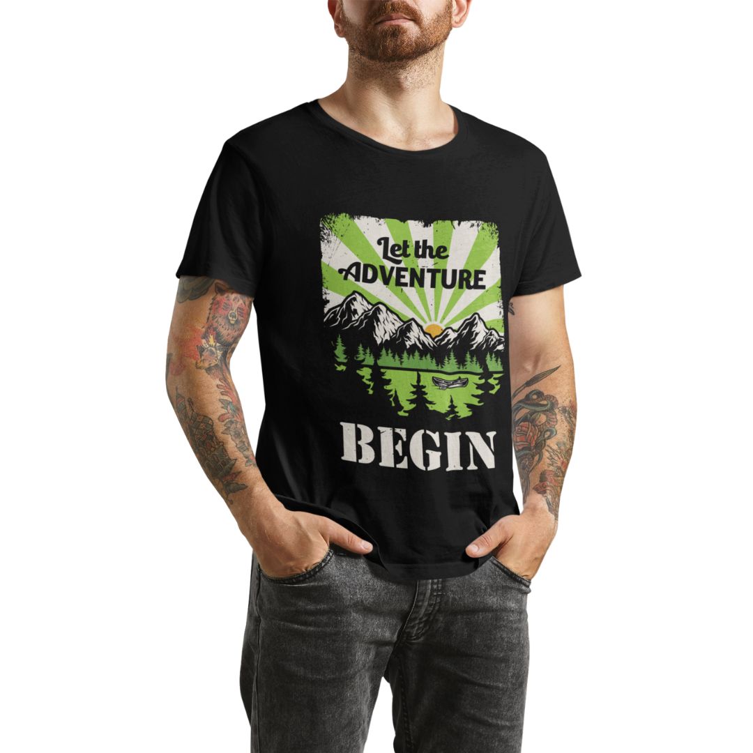 T-shirt “Let the Adventure Begin”