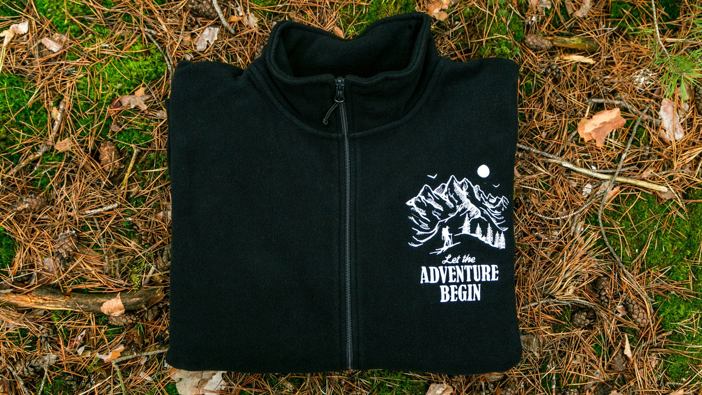 Fleece “Let the Adventure Begin”