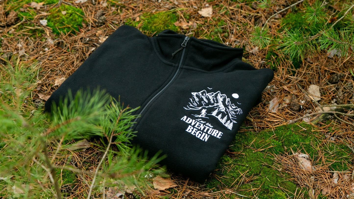 Fleece “Let the Adventure Begin”