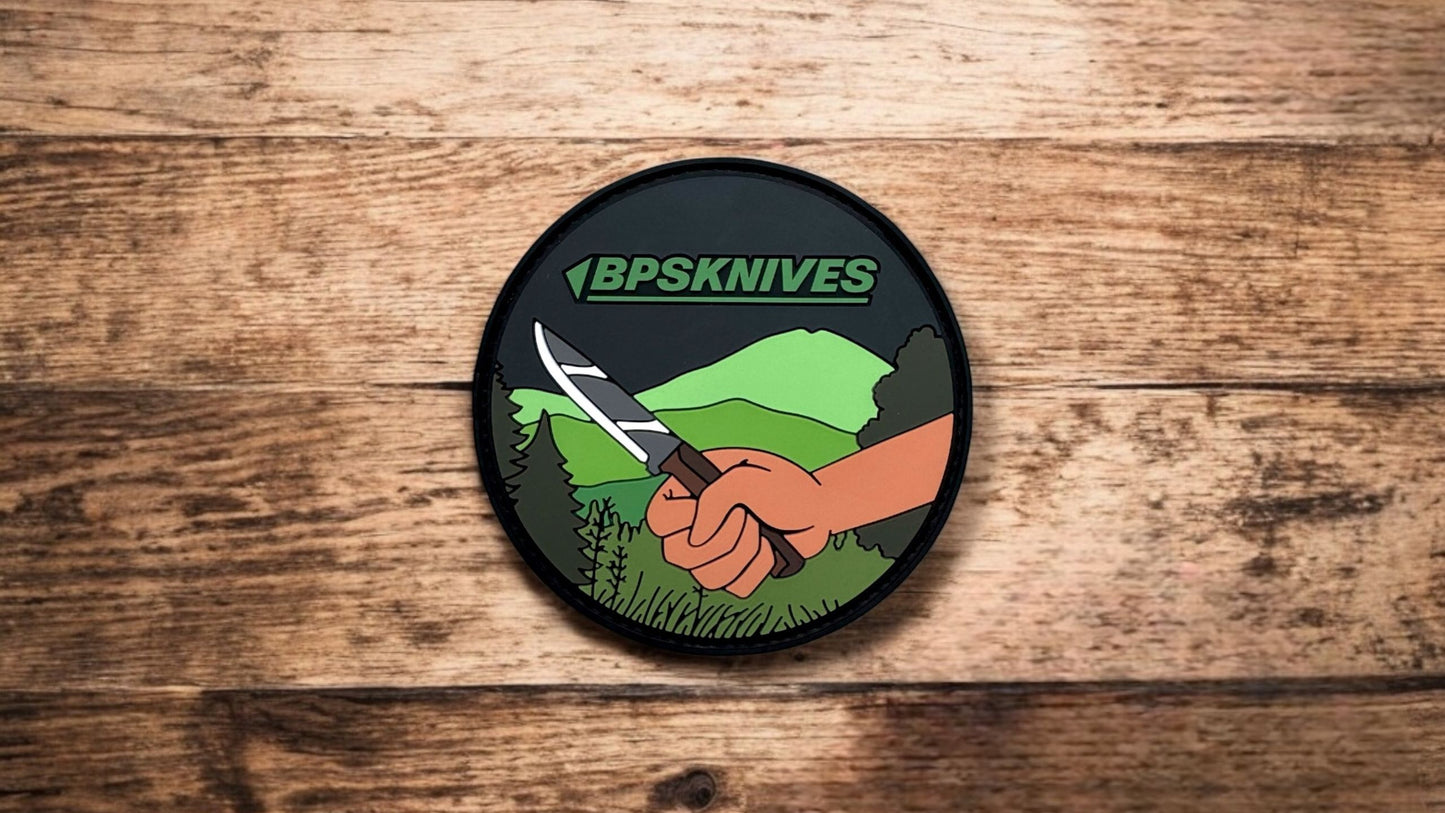Patch round “Knife in Hand”
