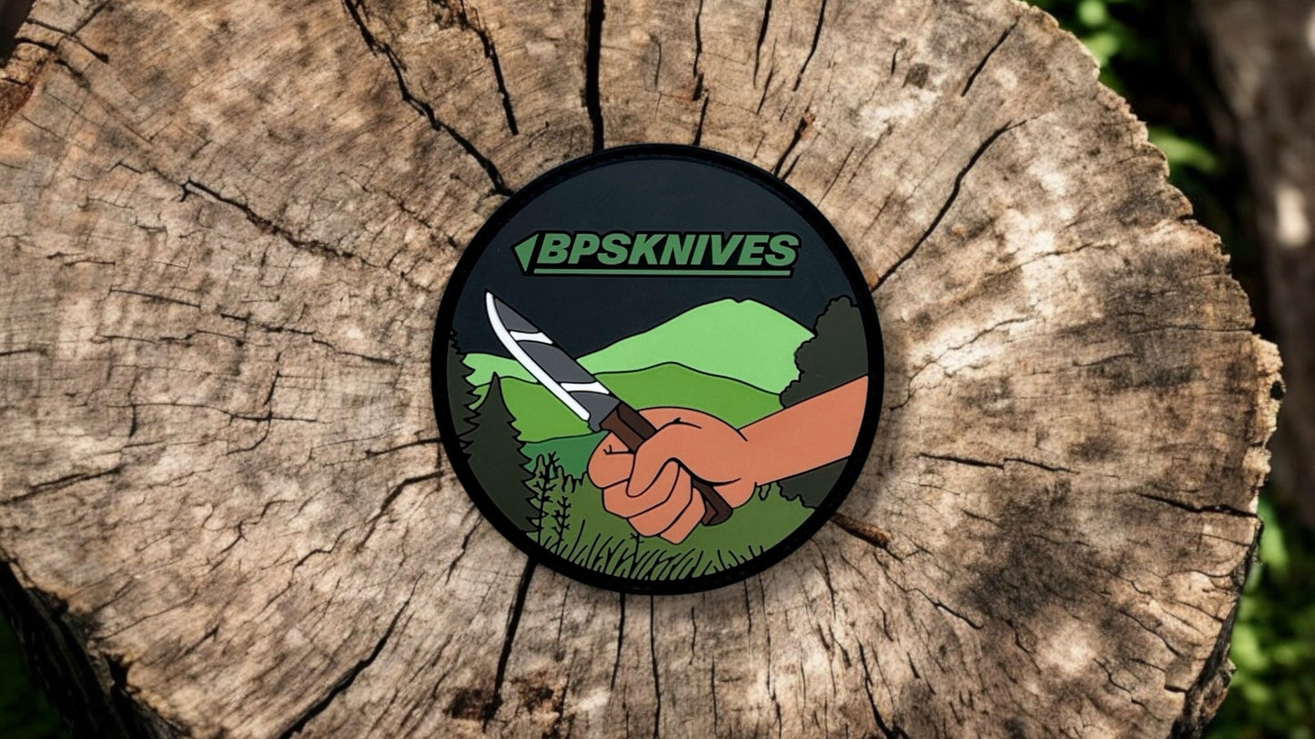 Patch round “Knife in Hand”