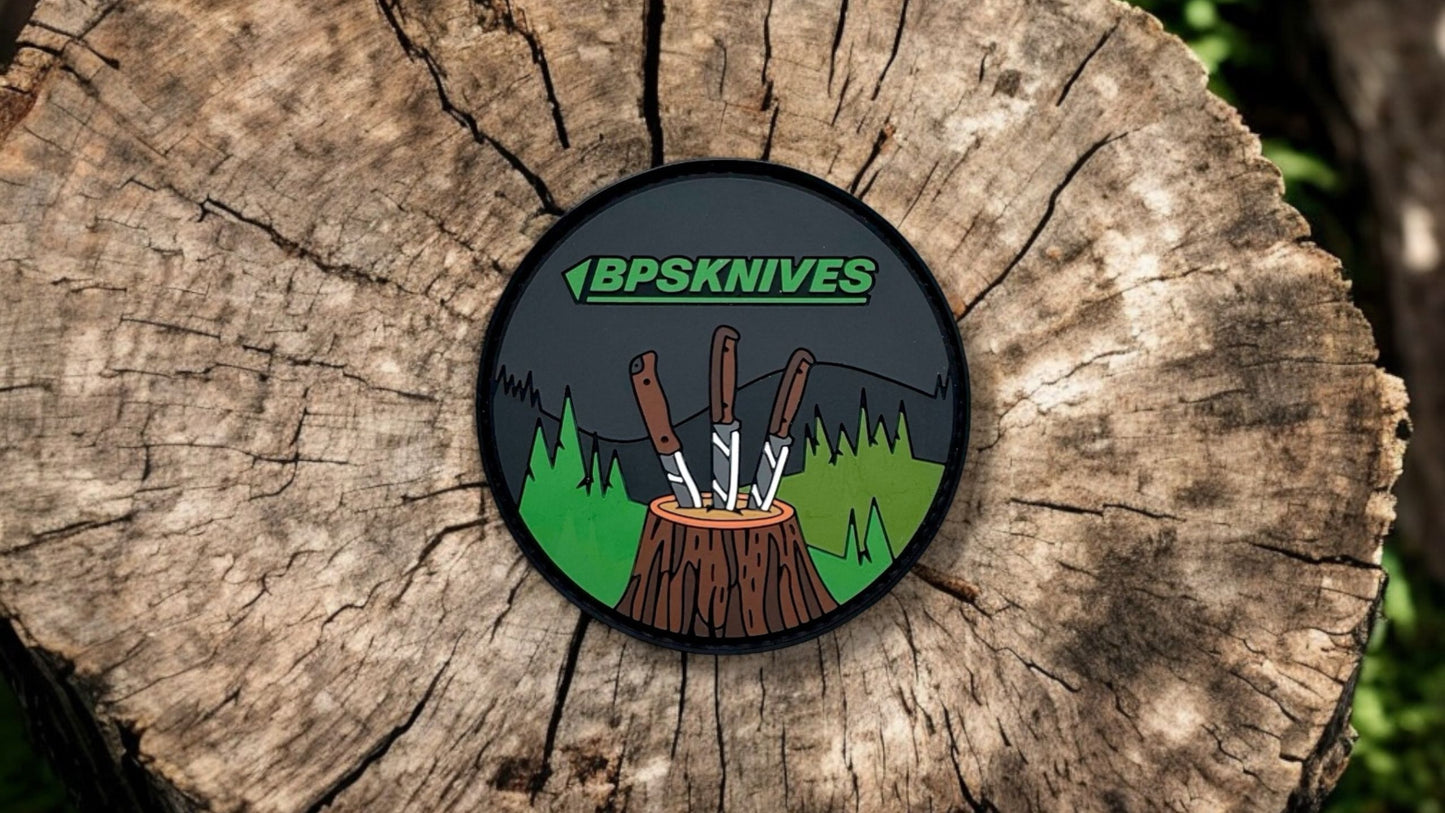 Patch round “Three knives”
