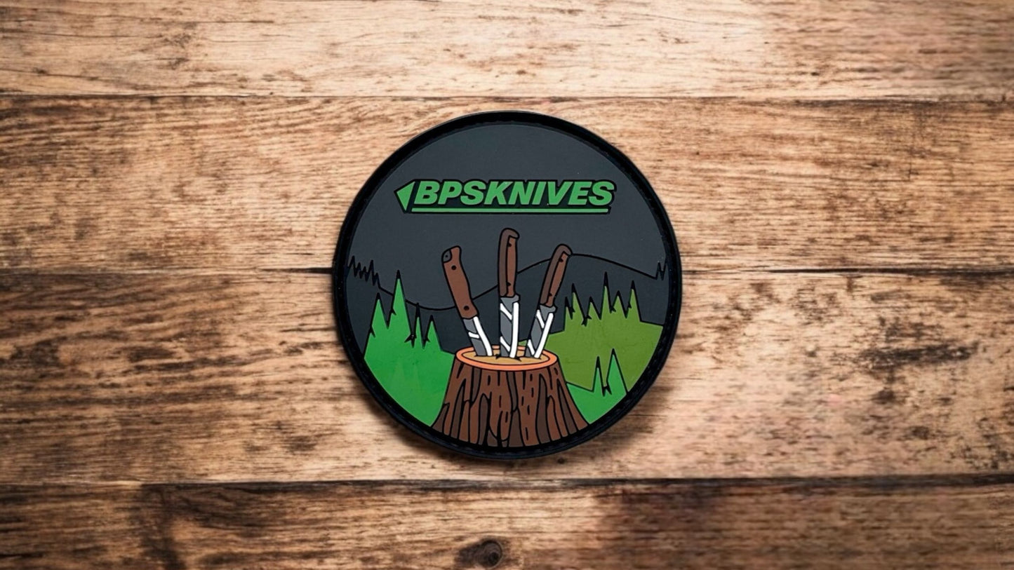Patch round “Three knives”