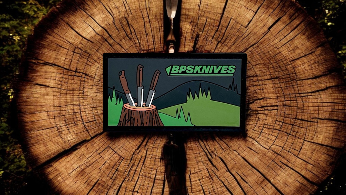 Patch rectangular “Three knives”