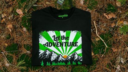 T-shirt “Let the Adventure Begin”