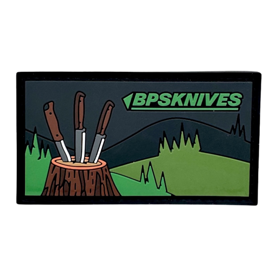 Patch rectangular “Three knives”