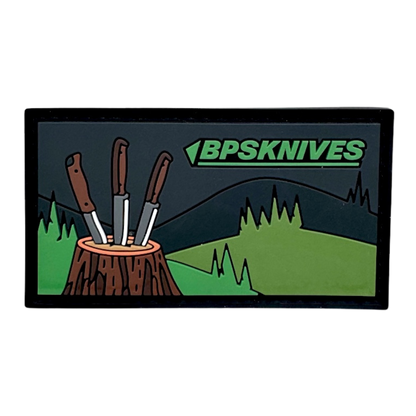 Patch rectangular “Three knives”