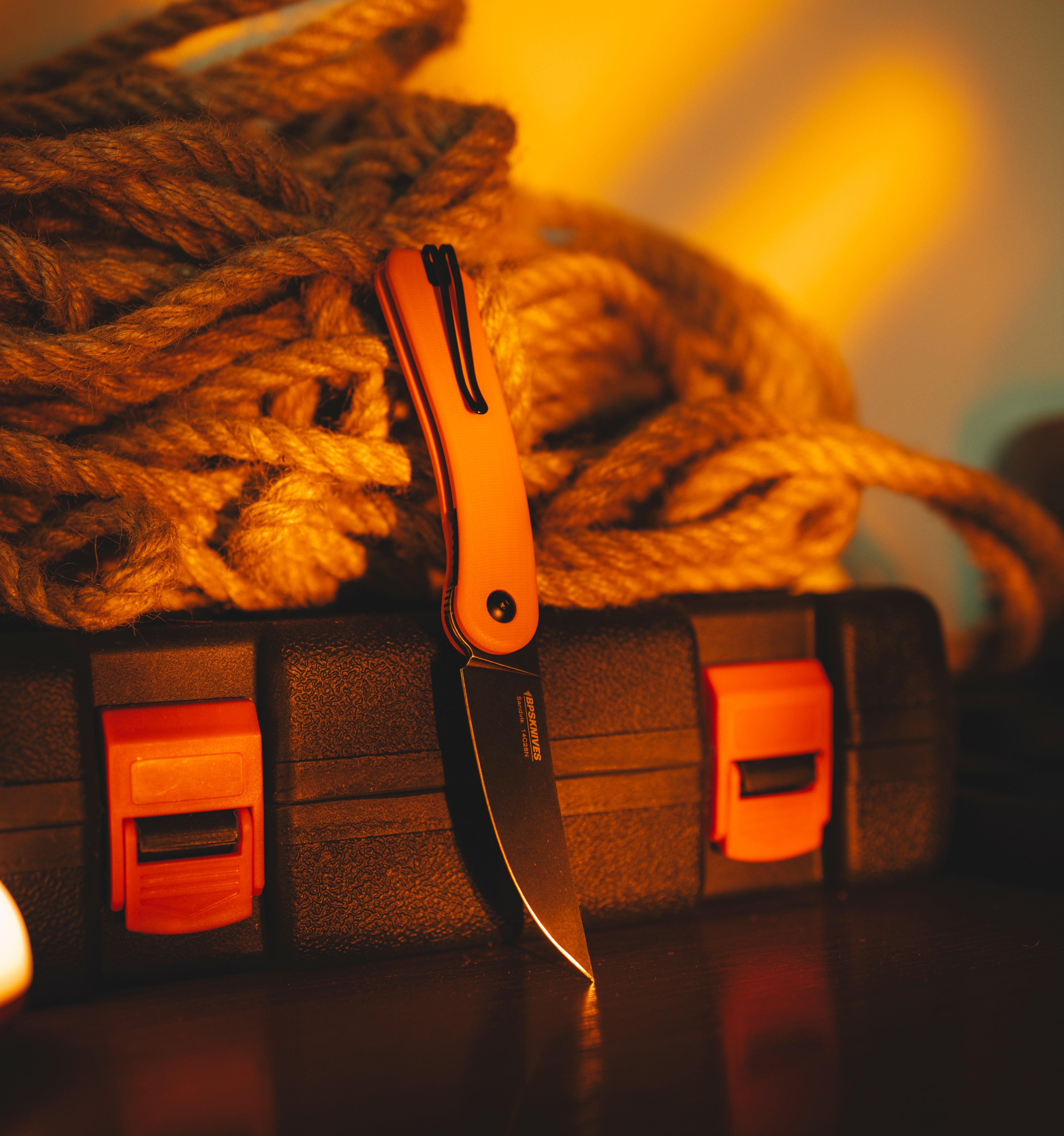 Colibri Orange – BPS knives