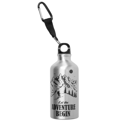 Bottle with carabiner