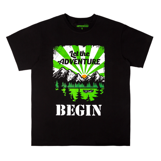 T-shirt “Let the Adventure Begin”